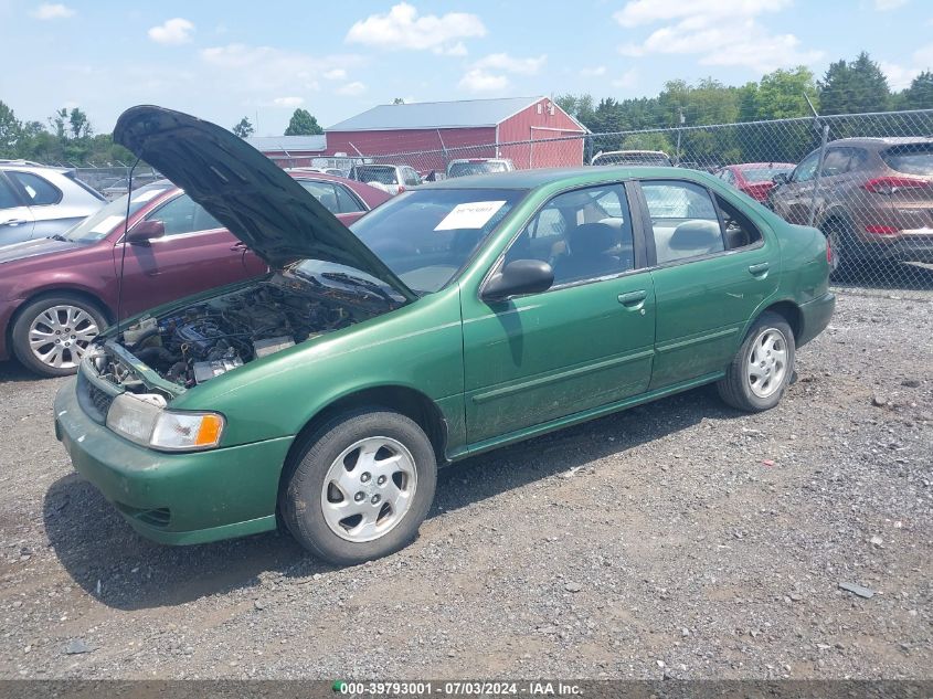 1998 Nissan Sentra Gle/Gxe/Xe VIN: 1N4AB41D7WC724692 Lot: 39793001