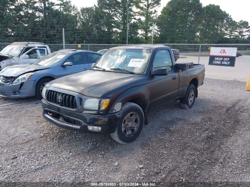 2004 Toyota Tacoma VIN: 5TENL42N44Z452388 Lot: 39793003