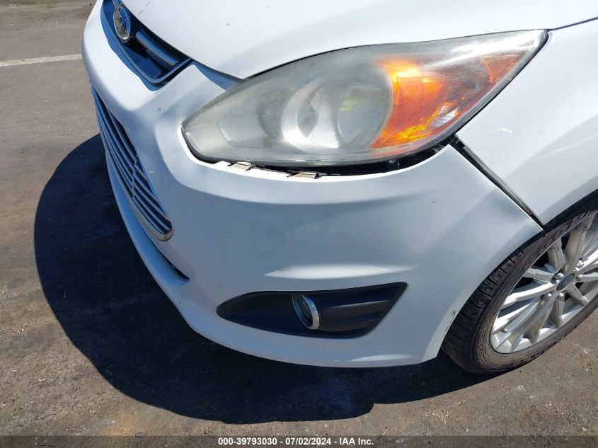 2013 Ford C-Max Energi Sel VIN: 1FADP5CU6DL554260 Lot: 39793030