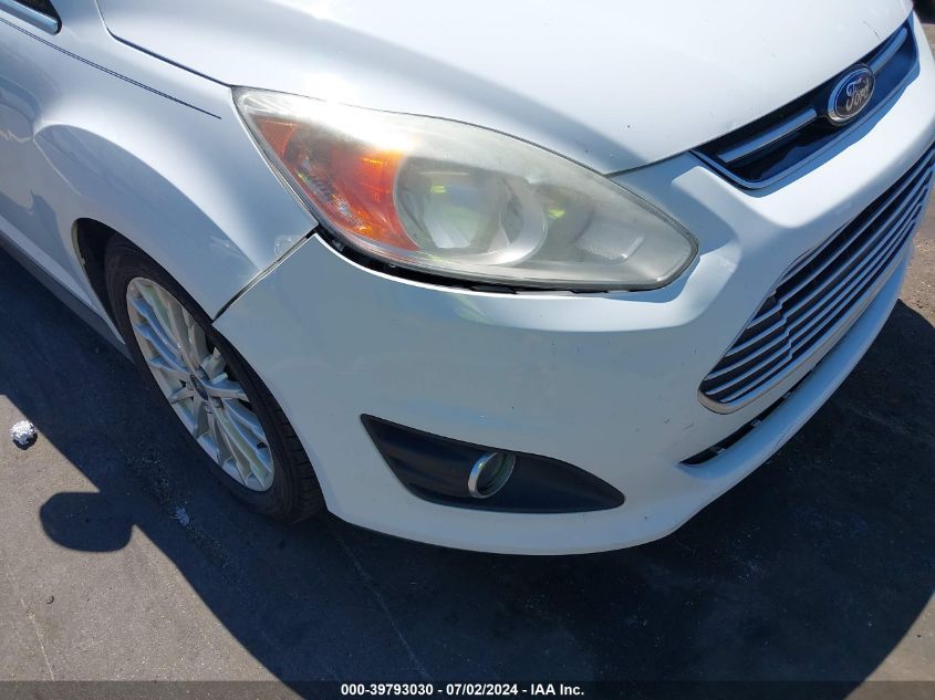 2013 Ford C-Max Energi Sel VIN: 1FADP5CU6DL554260 Lot: 39793030