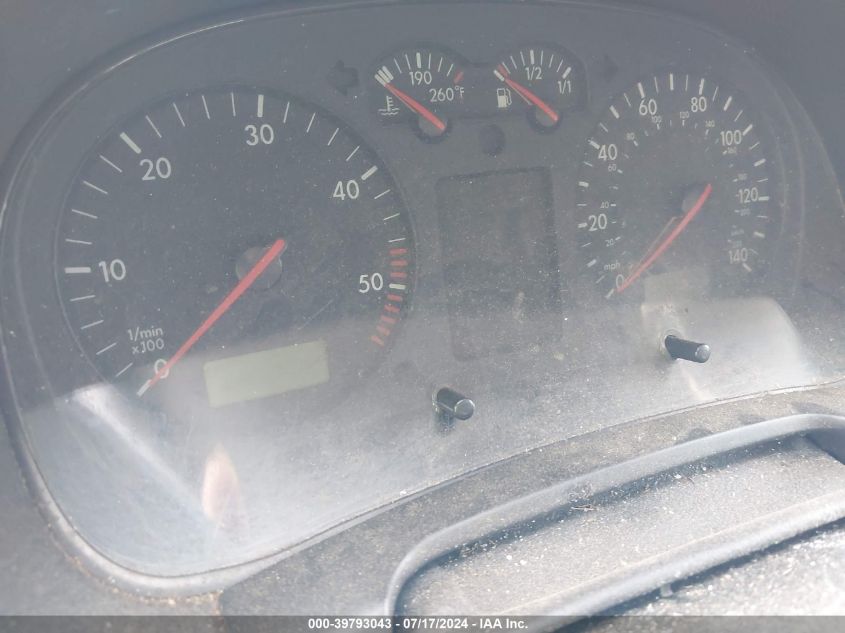 2000 Volkswagen Jetta Gls Tdi VIN: 3VWSF29MXYM080292 Lot: 39793043