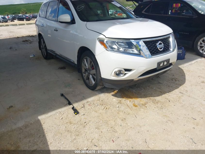 2013 Nissan Pathfinder Platinum VIN: 5N1AR2MM8DC678286 Lot: 39793075