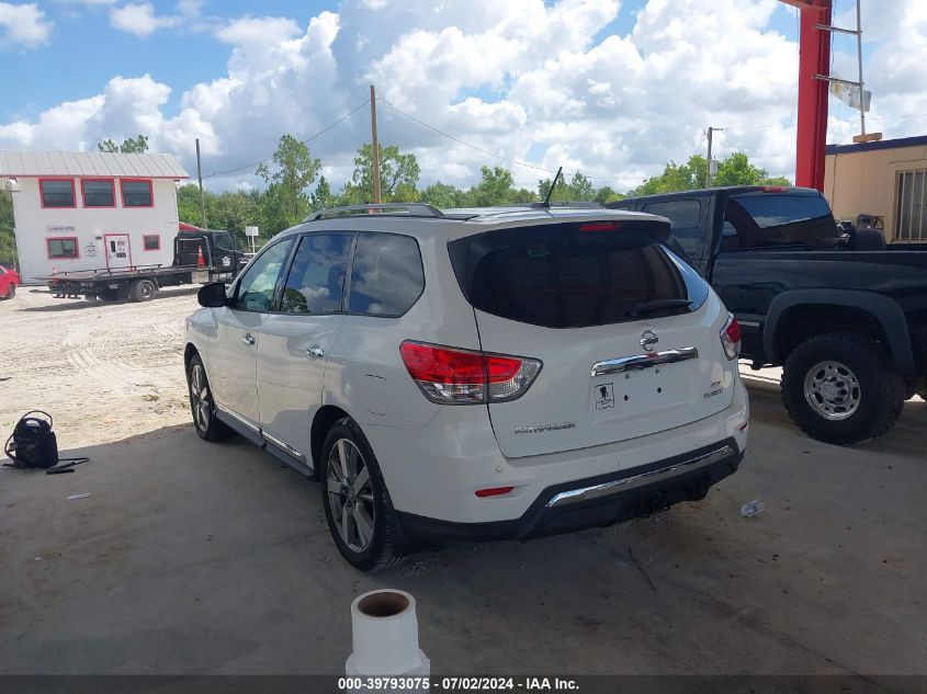 2013 Nissan Pathfinder Platinum VIN: 5N1AR2MM8DC678286 Lot: 39793075