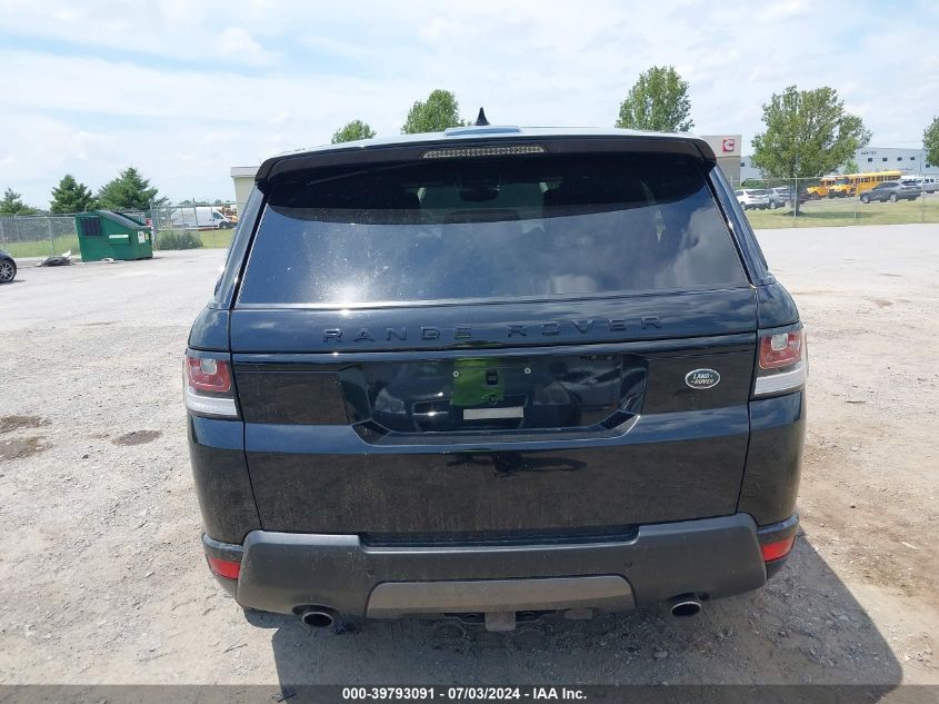 2017 Land Rover Range Rover Sport 3.0L V6 Supercharged Hse Dynamic VIN: SALWV2FV0HA131759 Lot: 39793091