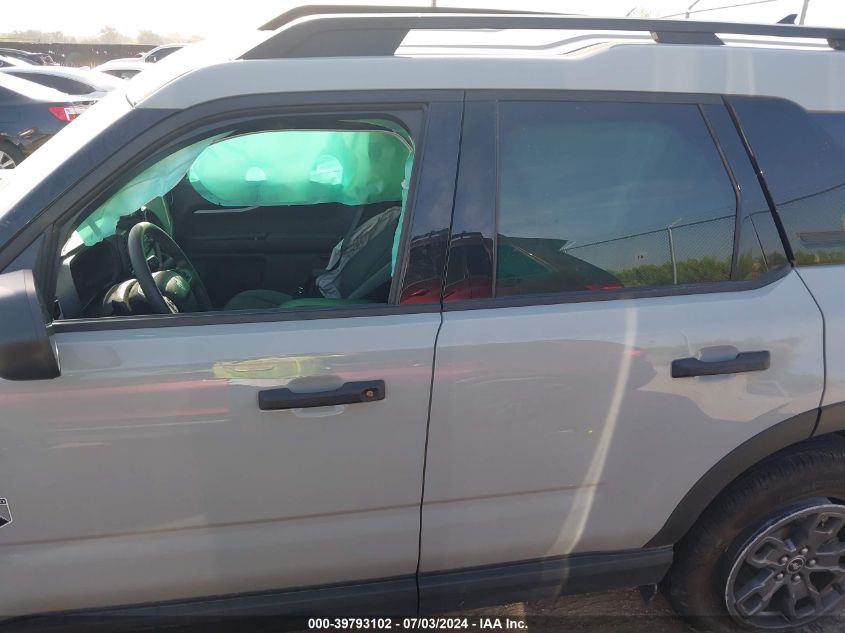 2022 Ford Bronco Sport Big Bend VIN: 3FMCR9B69NRE04393 Lot: 39793102