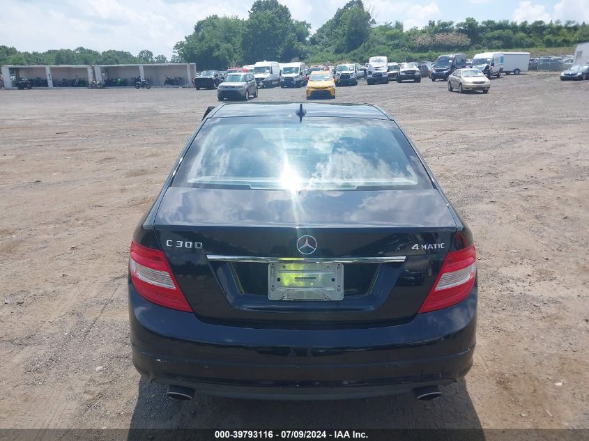 2011 Mercedes-Benz C 300 Luxury 4Matic/Sport 4Matic VIN: WDDGF8BB0BR141195 Lot: 39793116