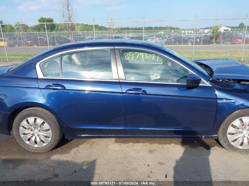 2009 Honda Accord 2.4 Lx VIN: 1HGCP26339A200935 Lot: 39793121