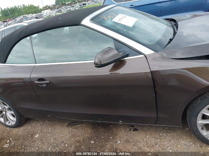 2014 Audi A5 2.0T Premium VIN: WAUCFAFH8EN011916 Lot: 39793124