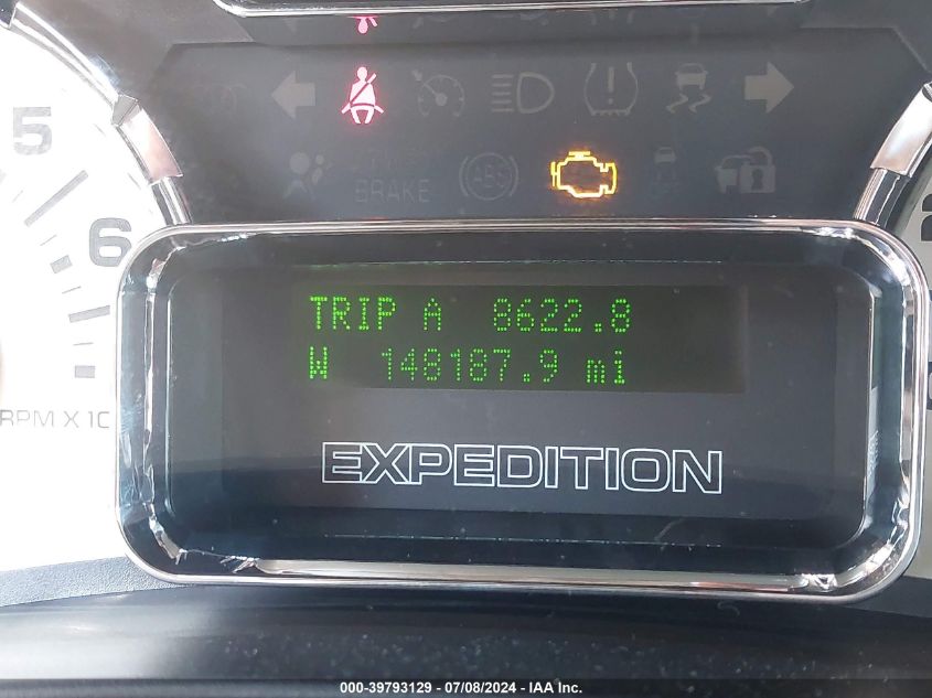 2012 Ford Expedition Xlt VIN: 1FMJU1J59CEF40863 Lot: 39793129