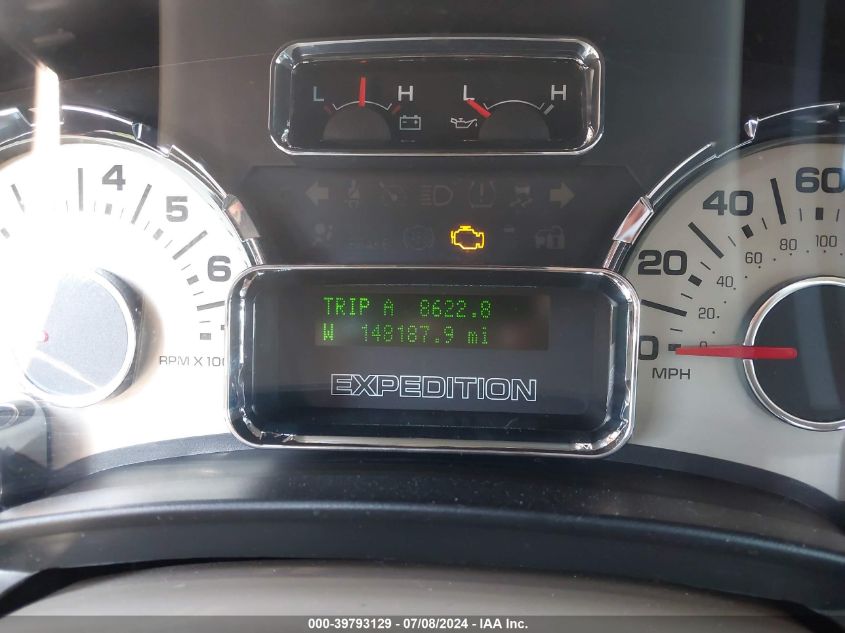 2012 Ford Expedition Xlt VIN: 1FMJU1J59CEF40863 Lot: 39793129