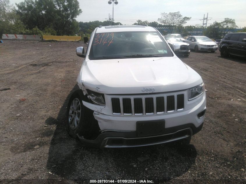 2014 Jeep Grand Cherokee Limited VIN: 1C4RJFBGXEC376034 Lot: 39793144