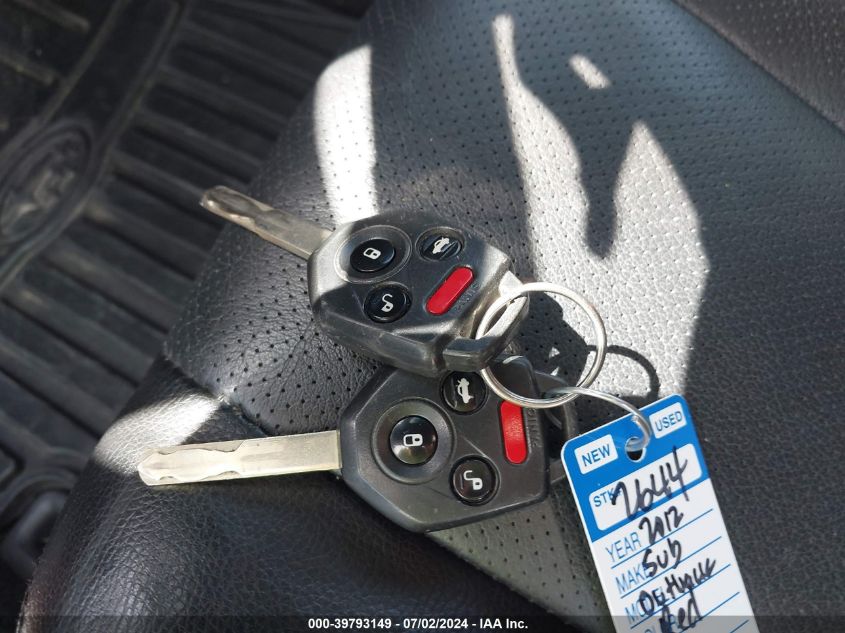 2012 Subaru Outback 2.5I Limited VIN: 4S4BRCKC7C3283258 Lot: 39793149