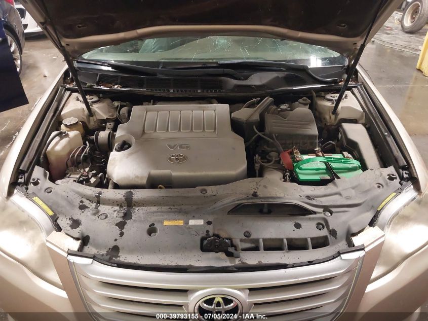 2008 Toyota Avalon Limited VIN: 4T1BK36B58U259225 Lot: 39793155