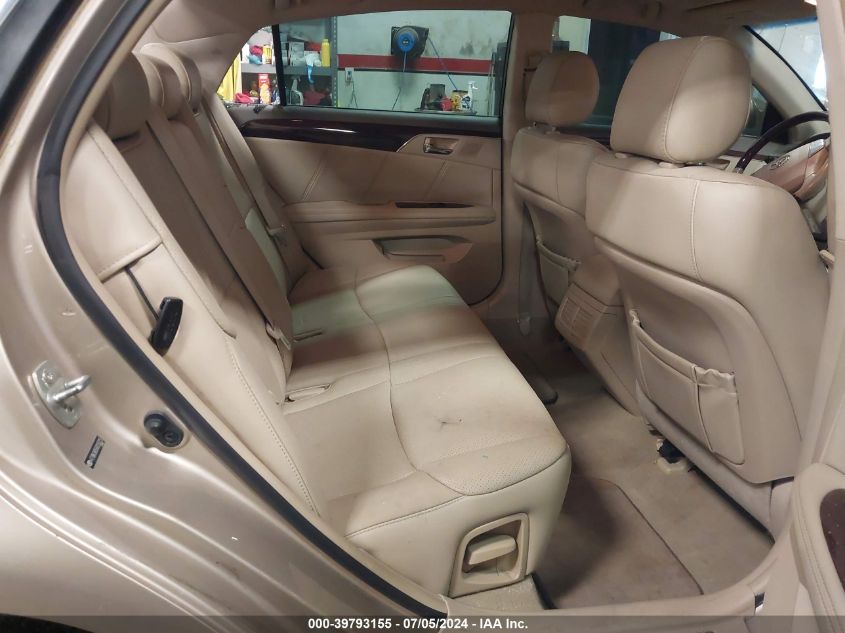 2008 Toyota Avalon Limited VIN: 4T1BK36B58U259225 Lot: 39793155