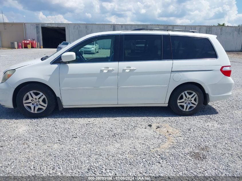 2007 Honda Odyssey Ex-L VIN: 5FNRL38747B402696 Lot: 39793156