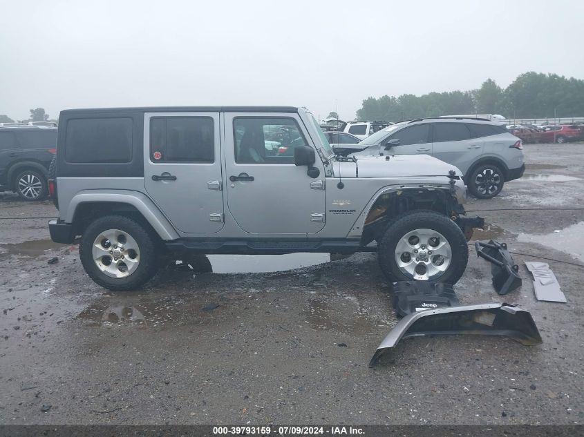 2014 JEEP WRANGLER UNLIMITED SAHARA - 1C4HJWEG5EL221687