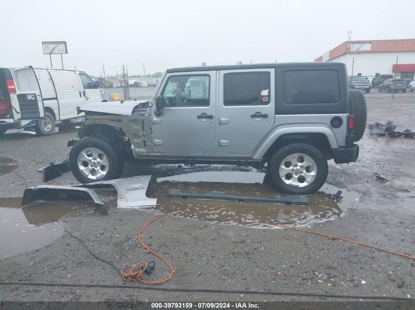 2014 JEEP WRANGLER UNLIMITED SAHARA - 1C4HJWEG5EL221687