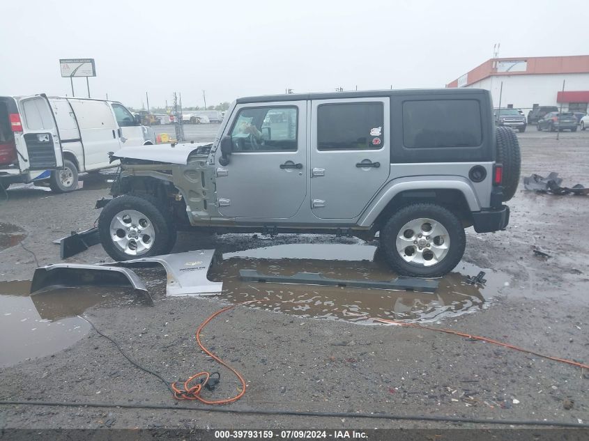 2014 Jeep Wrangler Unlimited Sahara VIN: 1C4HJWEG5EL221687 Lot: 39793159