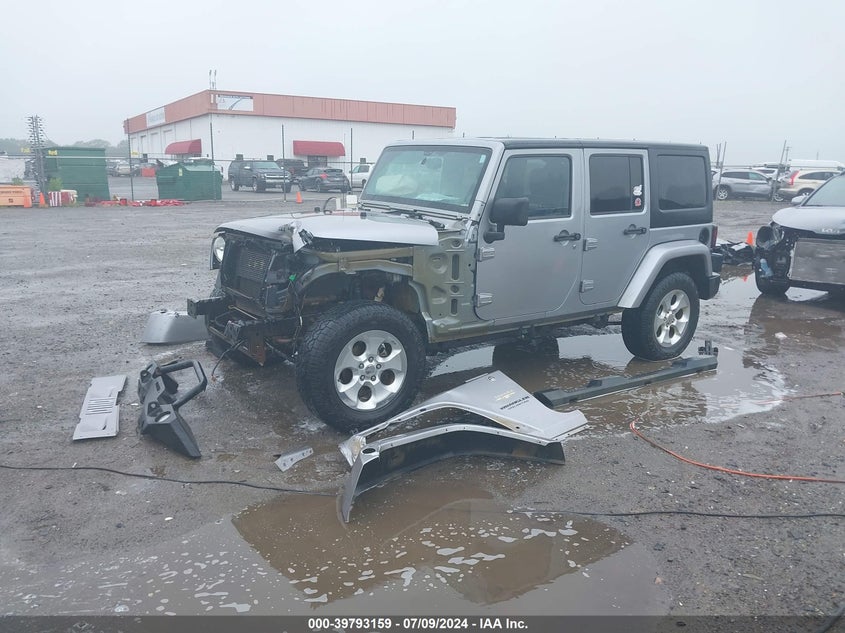 2014 JEEP WRANGLER UNLIMITED SAHARA - 1C4HJWEG5EL221687