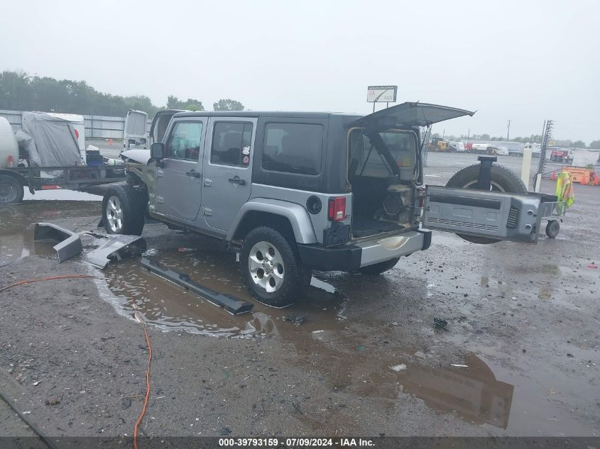 2014 JEEP WRANGLER UNLIMITED SAHARA - 1C4HJWEG5EL221687