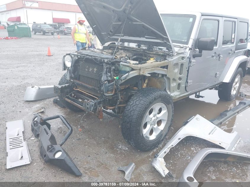 2014 JEEP WRANGLER UNLIMITED SAHARA - 1C4HJWEG5EL221687