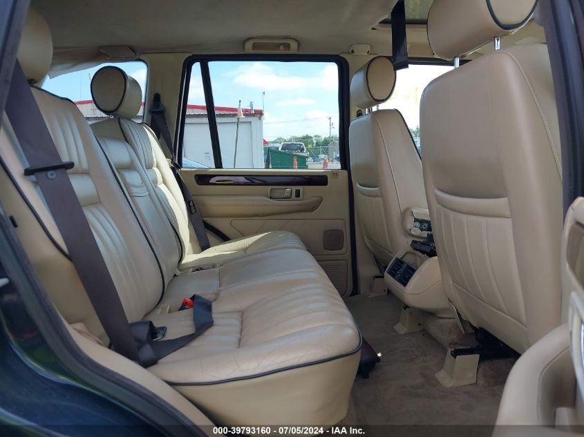 1999 Land Rover Range Rover 4.6 Hse VIN: SALPV1441XA412198 Lot: 39793160