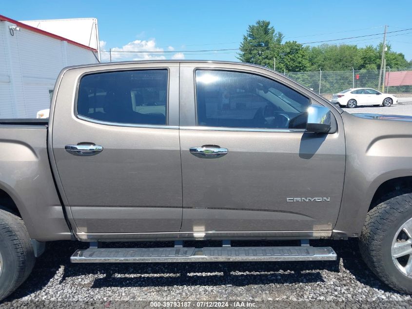 2016 GMC Canyon Slt VIN: 1GTG6DE31G1276277 Lot: 39793187