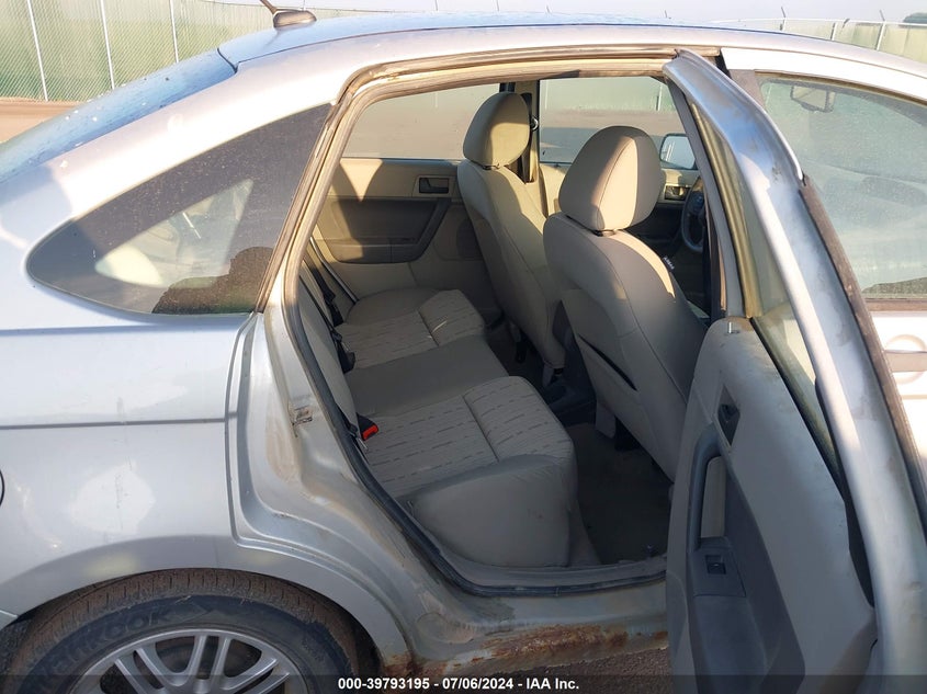 2009 Ford Focus Se VIN: 1FAHP35N49W181348 Lot: 39793195