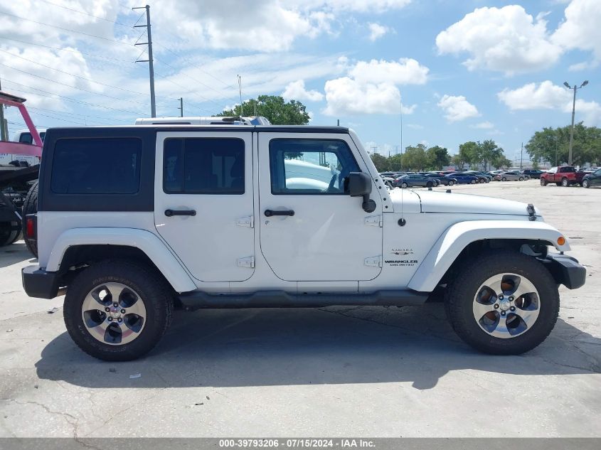 2016 Jeep Wrangler Unlimited Sahara VIN: 1C4HJWEG2GL313889 Lot: 39793206