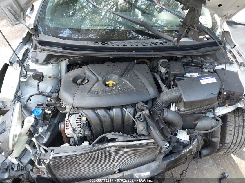 2012 Hyundai Elantra Gls (Ulsan Plant) VIN: KMHDH4AE8CU176055 Lot: 39793217