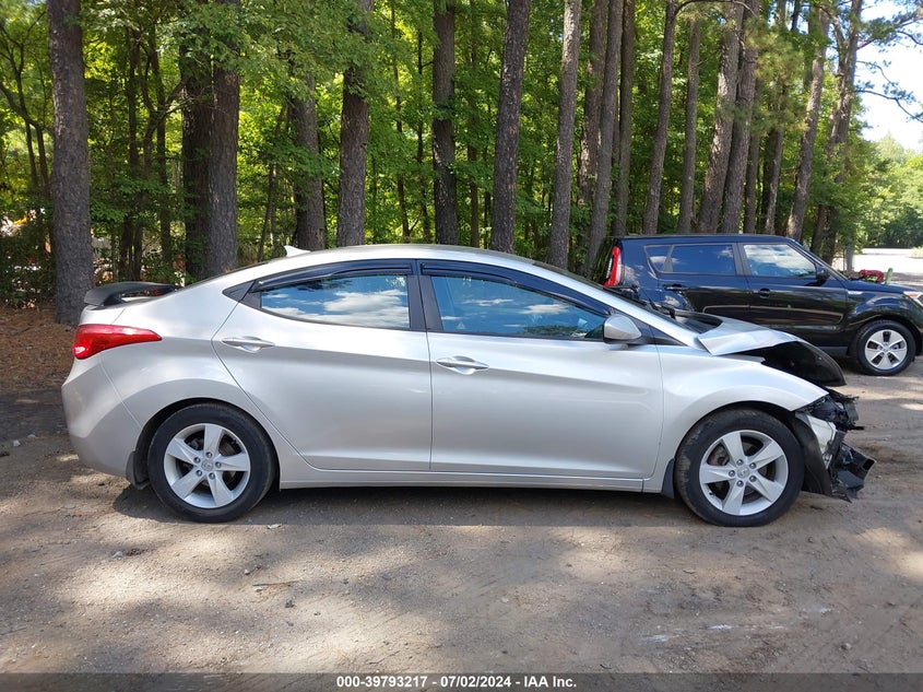 2012 Hyundai Elantra Gls (Ulsan Plant) VIN: KMHDH4AE8CU176055 Lot: 39793217