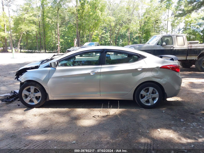 2012 Hyundai Elantra Gls (Ulsan Plant) VIN: KMHDH4AE8CU176055 Lot: 39793217