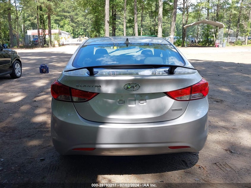 2012 Hyundai Elantra Gls (Ulsan Plant) VIN: KMHDH4AE8CU176055 Lot: 39793217
