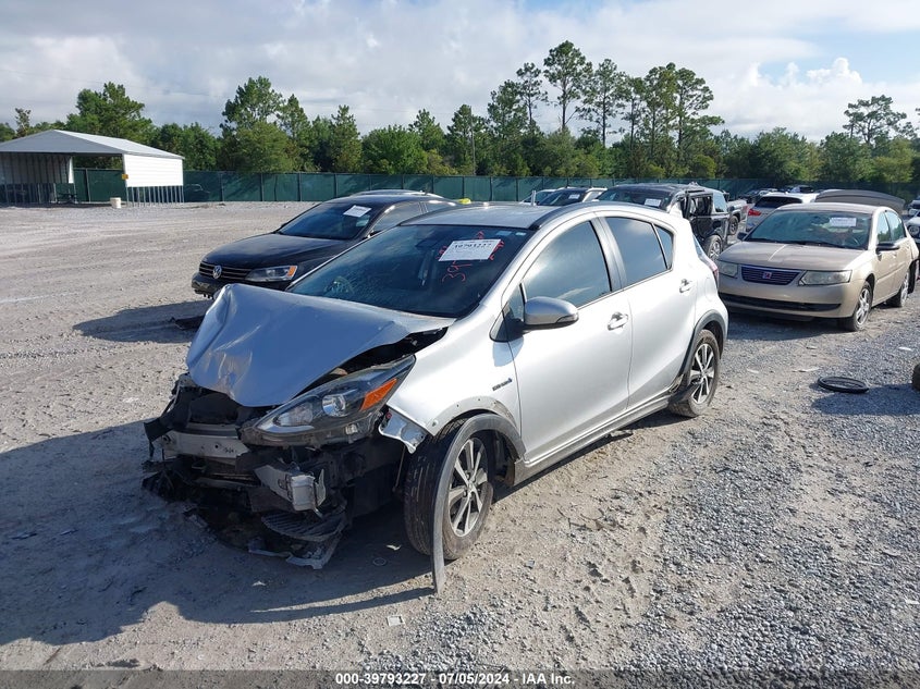 2018 Toyota Prius C Two VIN: JTDKDTB38J1601450 Lot: 39793227