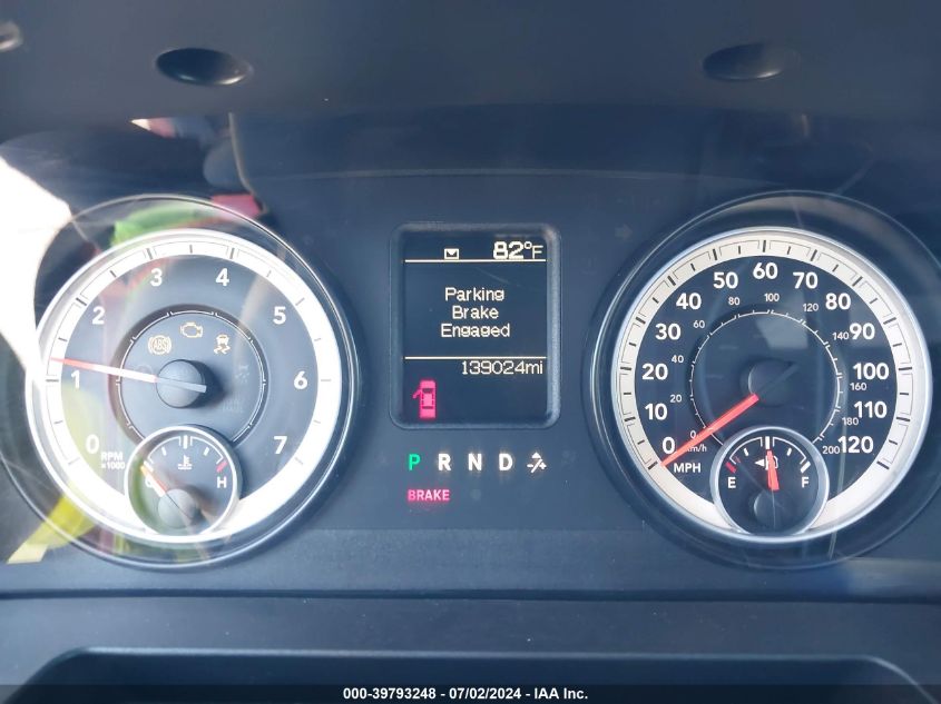 2013 Ram 1500 Tradesman/Express VIN: 1C6RR6KT9DS587291 Lot: 39793248