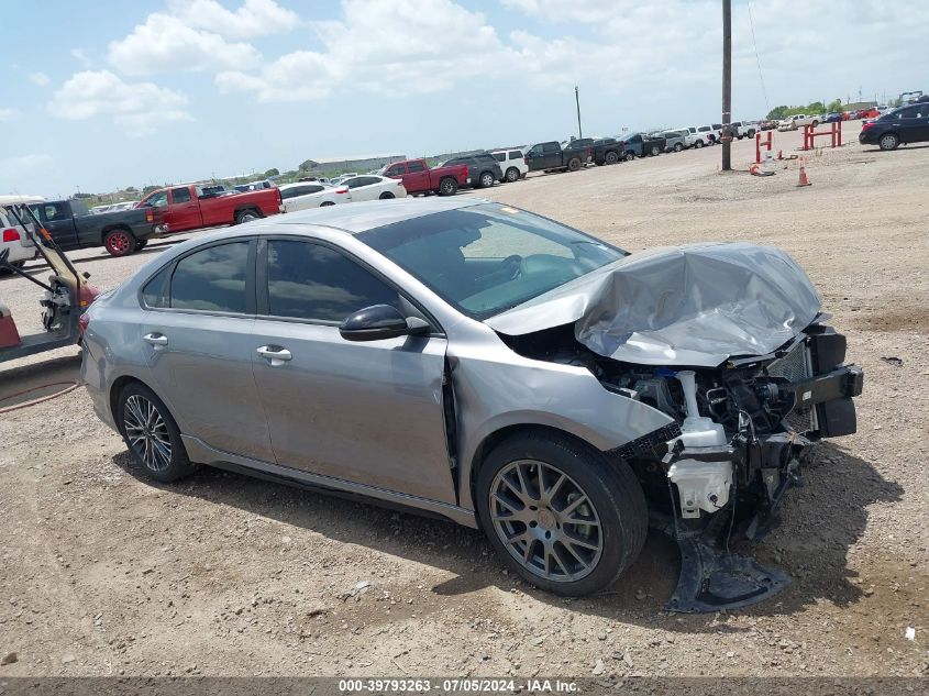 2023 Kia Forte Gt-Line VIN: 3KPF54AD6PE673512 Lot: 39793263