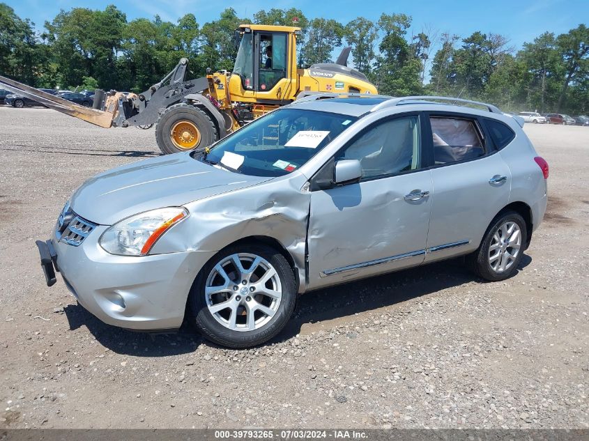 2012 Nissan Rogue Sv W/Sl Pkg VIN: JN8AS5MV8CW390367 Lot: 39793265