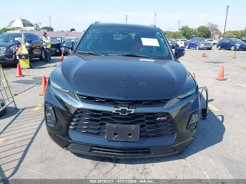 2022 Chevrolet Blazer Fwd Rs VIN: 3GNKBERS5NS119593 Lot: 39793317