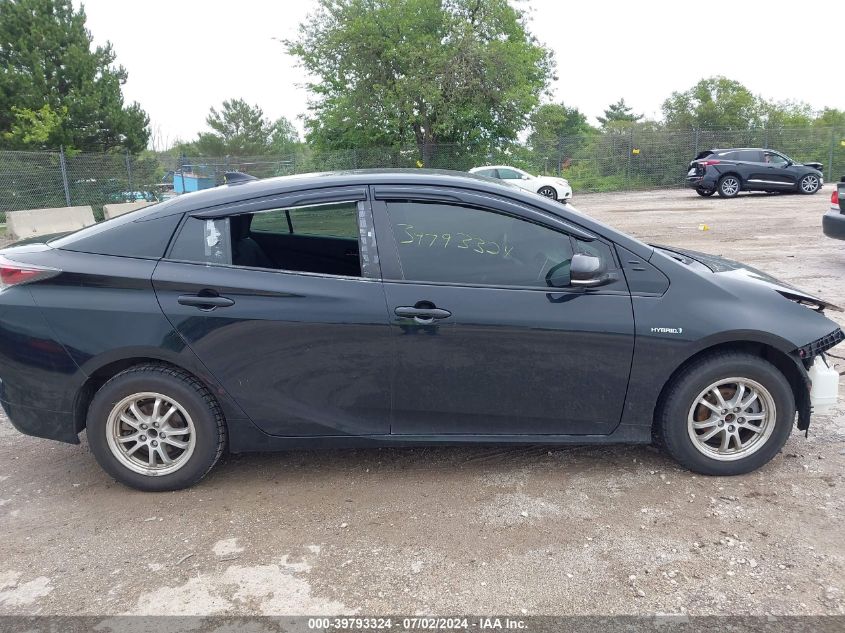 2018 Toyota Prius Three VIN: JTDKARFU5J3552484 Lot: 39793324