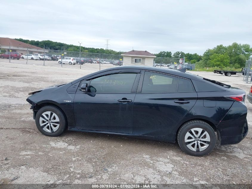 2018 Toyota Prius Three VIN: JTDKARFU5J3552484 Lot: 39793324