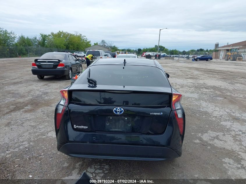 2018 Toyota Prius Three VIN: JTDKARFU5J3552484 Lot: 39793324