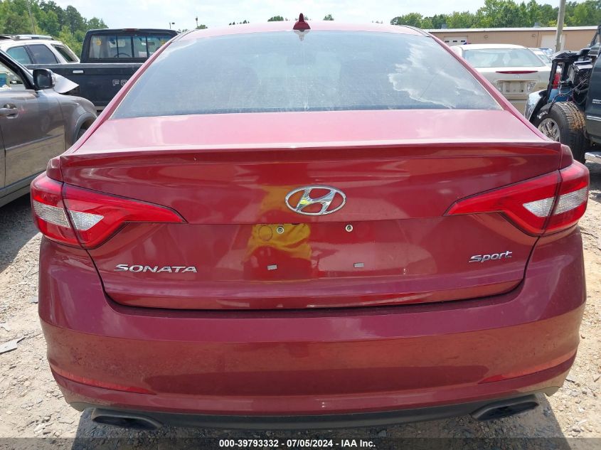 2016 Hyundai Sonata Sport VIN: 5NPE34AF9GH367743 Lot: 39793332