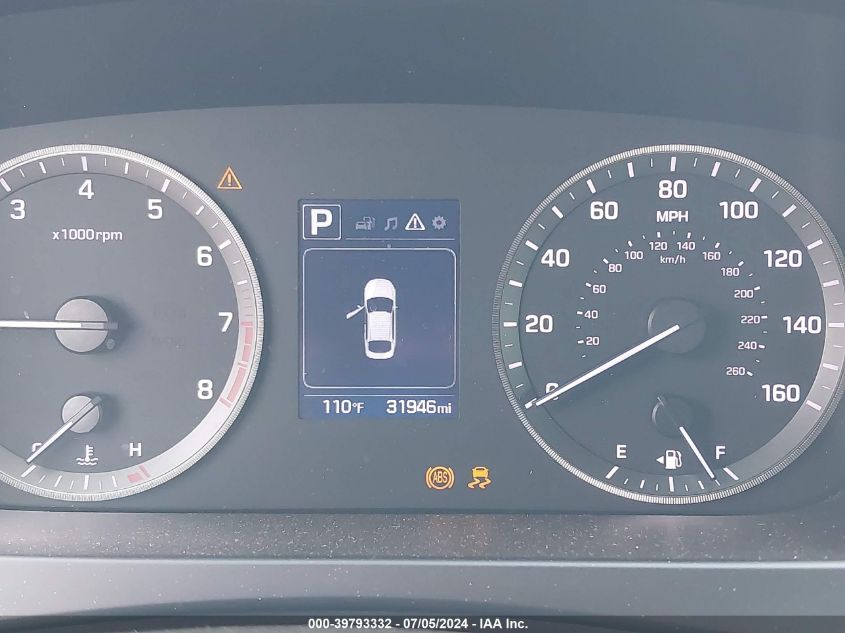 2016 Hyundai Sonata Sport VIN: 5NPE34AF9GH367743 Lot: 39793332