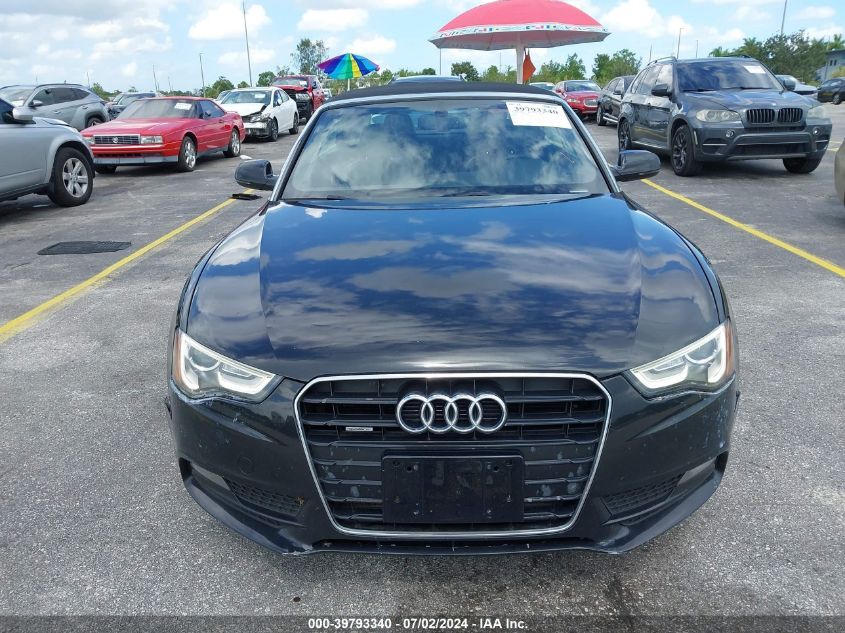 2013 Audi A5 2.0T Premium VIN: WAULFAFH2DN009805 Lot: 39793340