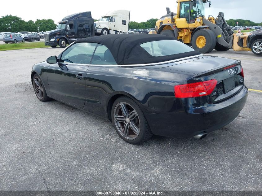 2013 Audi A5 2.0T Premium VIN: WAULFAFH2DN009805 Lot: 39793340