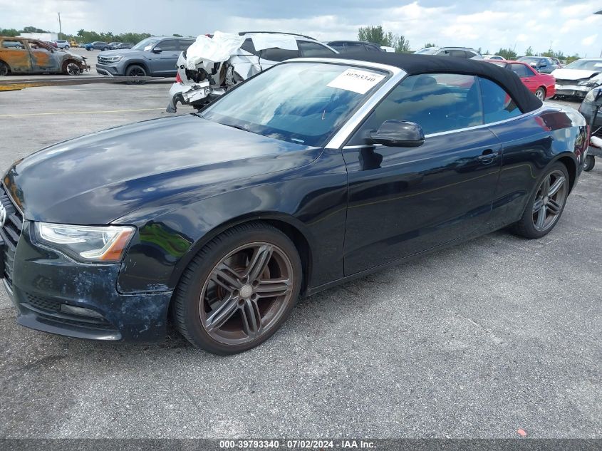 2013 Audi A5 2.0T Premium VIN: WAULFAFH2DN009805 Lot: 39793340