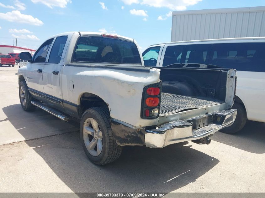 2002 Dodge Ram 1500 St VIN: 1D7HU18ZX2S526925 Lot: 39793379