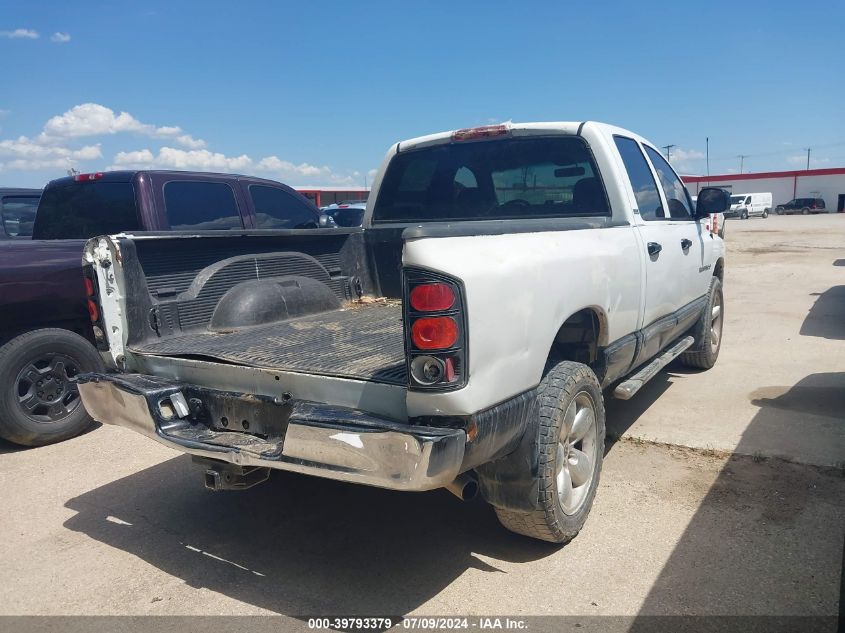 2002 Dodge Ram 1500 St VIN: 1D7HU18ZX2S526925 Lot: 39793379