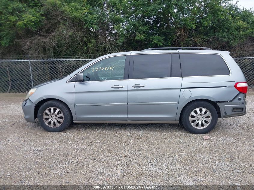 2007 Honda Odyssey Ex-L VIN: 5FNRL387X7B030474 Lot: 39793381