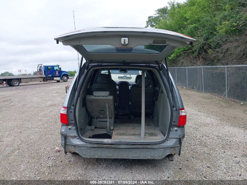 2007 Honda Odyssey Ex-L VIN: 5FNRL387X7B030474 Lot: 39793381